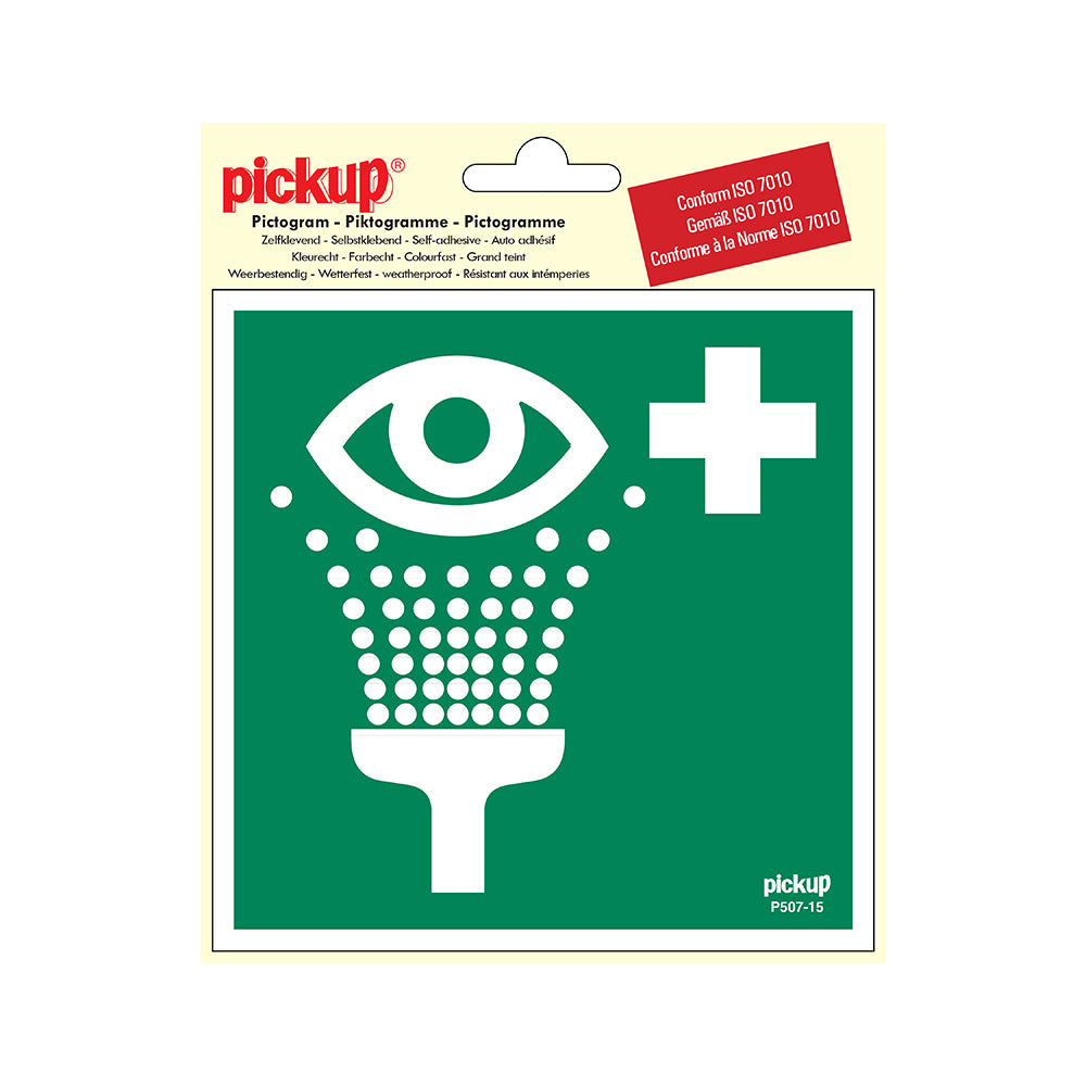 Pictogram Vinyl 15x15 Oogdouche