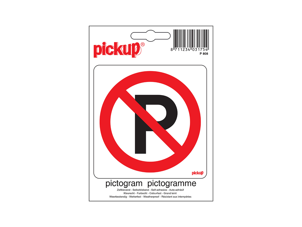 Pictogrammen Verboden te Parkeren