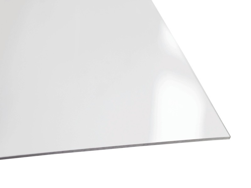 Plaat Pvc Vlak Transp. 0.5mx0.5m 2.5 mm