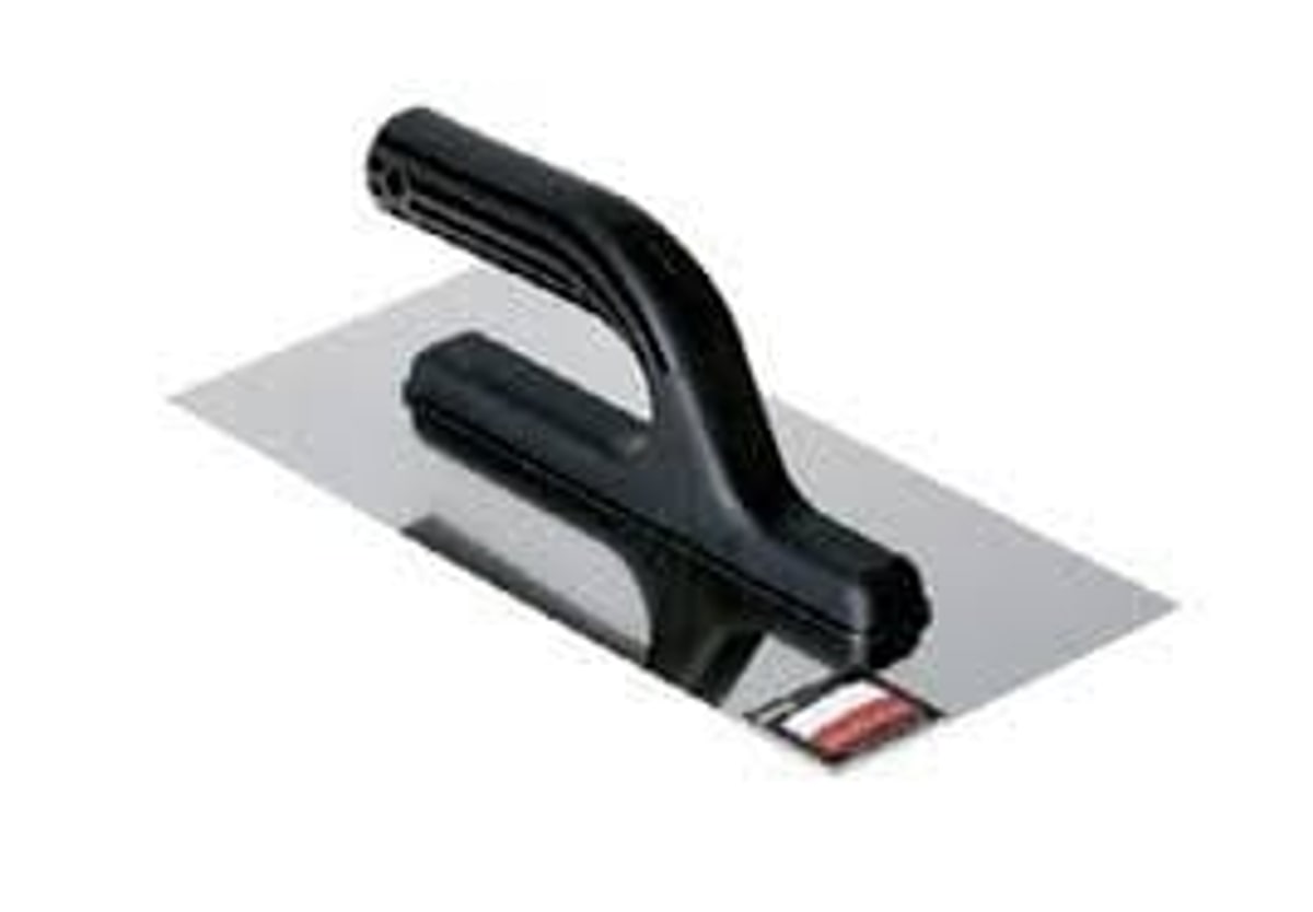Plakijzer Inox 27x13cm Plastiek Handvat