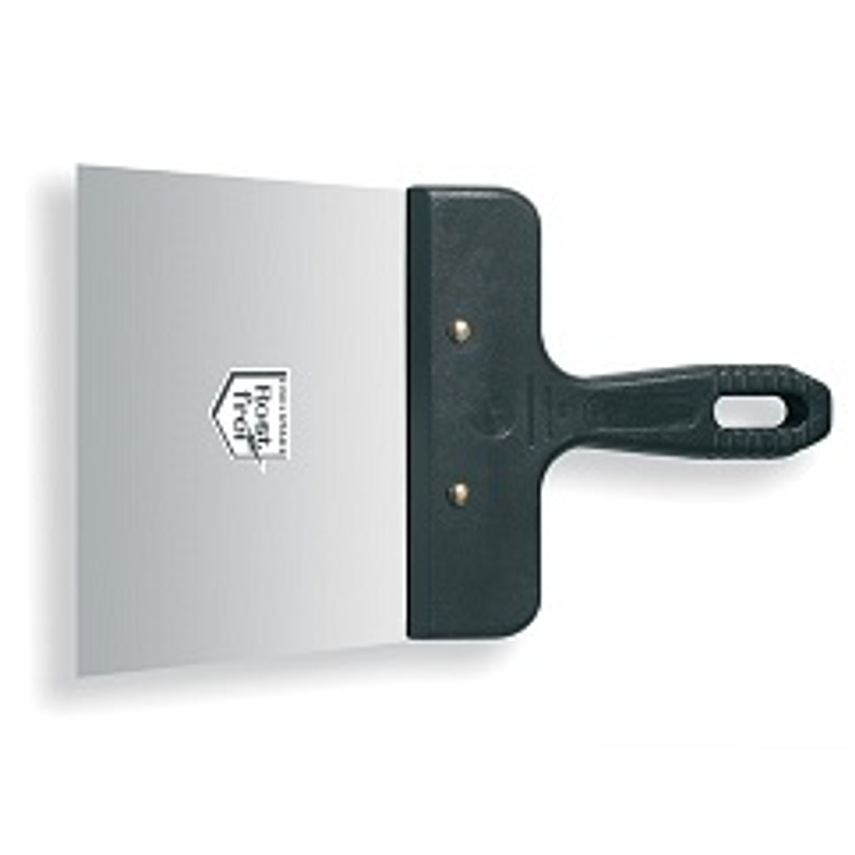 Plamuurmes Traperzuimvorm Inox 16 cm