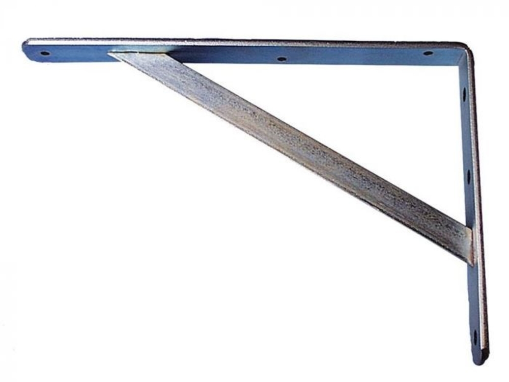 Plankdrager,hoekig,epoxi Grijs 250x150mm