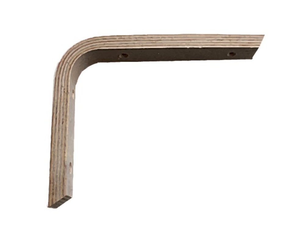 Plankdrager, Voorgebogen, Hout 250x200mm