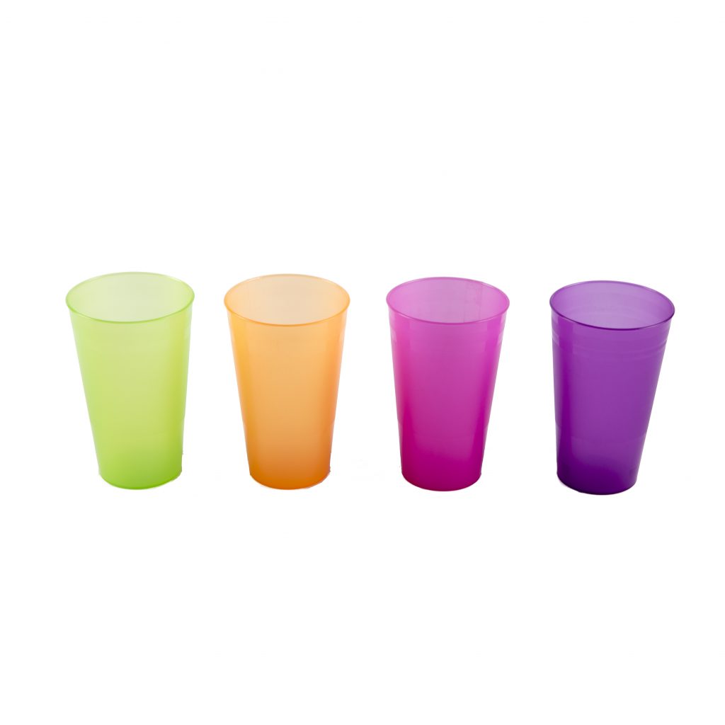 Plastic Beker 4st