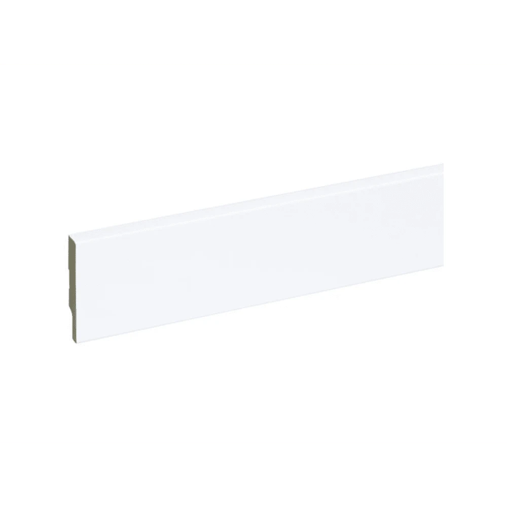 Muurplint Mdf Gegrond 94x12 mm Blok 244 cm