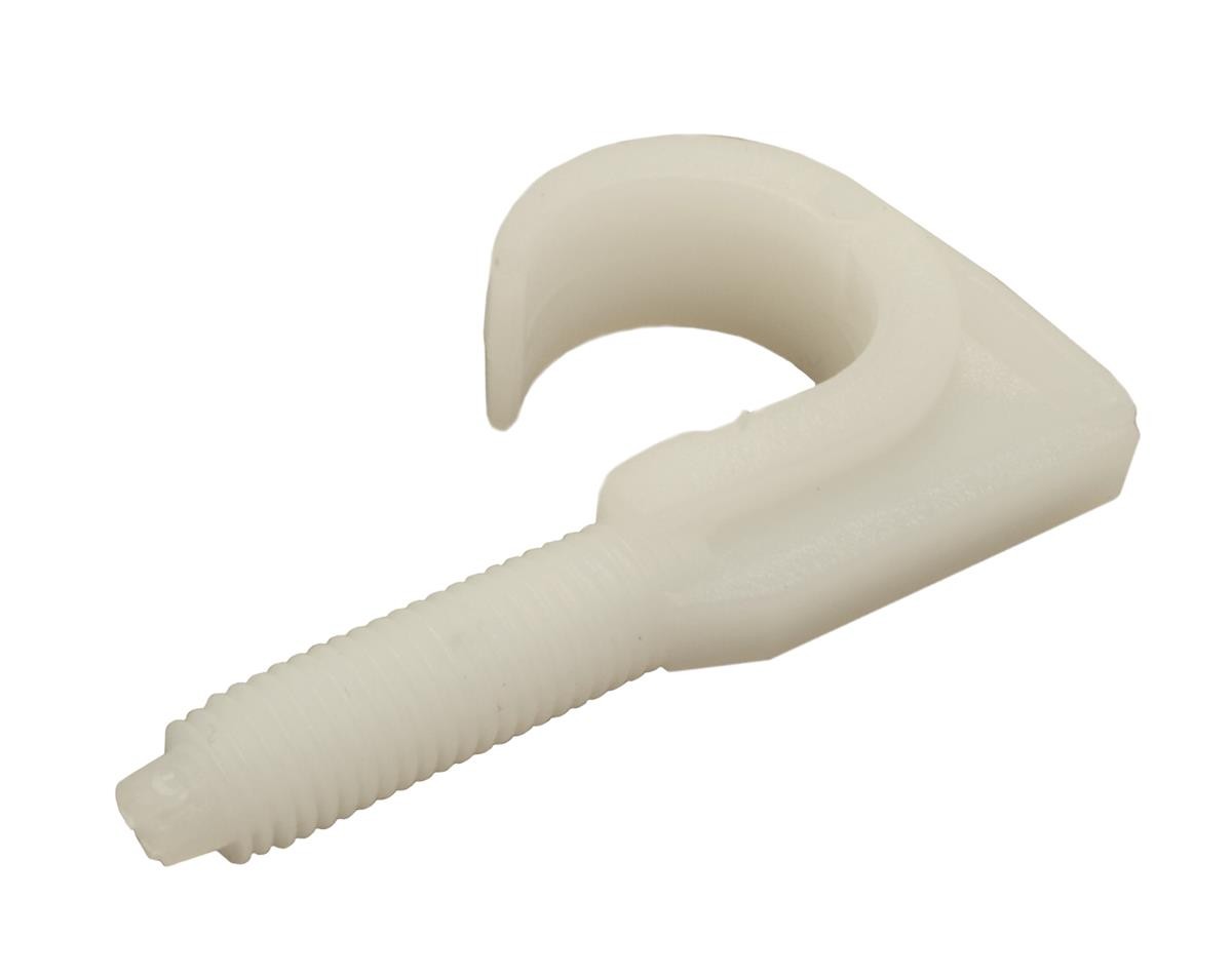 Plugclip Pvc Enkel Wit 16-20 mm