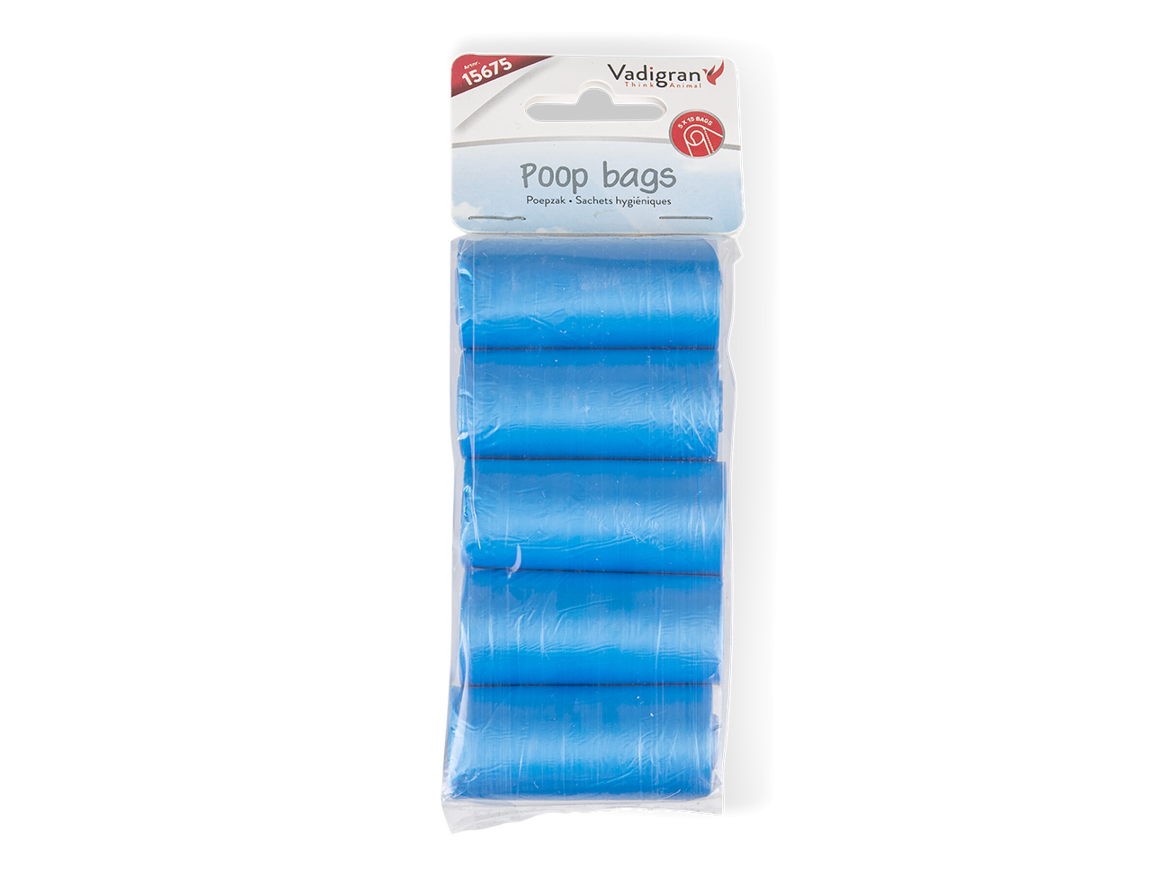 Poepzak Blauw 5 Rol