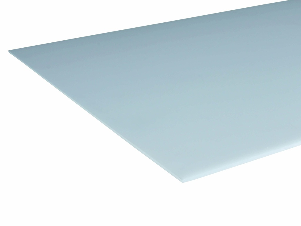 Polystyr.wit/op Vlak1x0.5m 2.5 mm