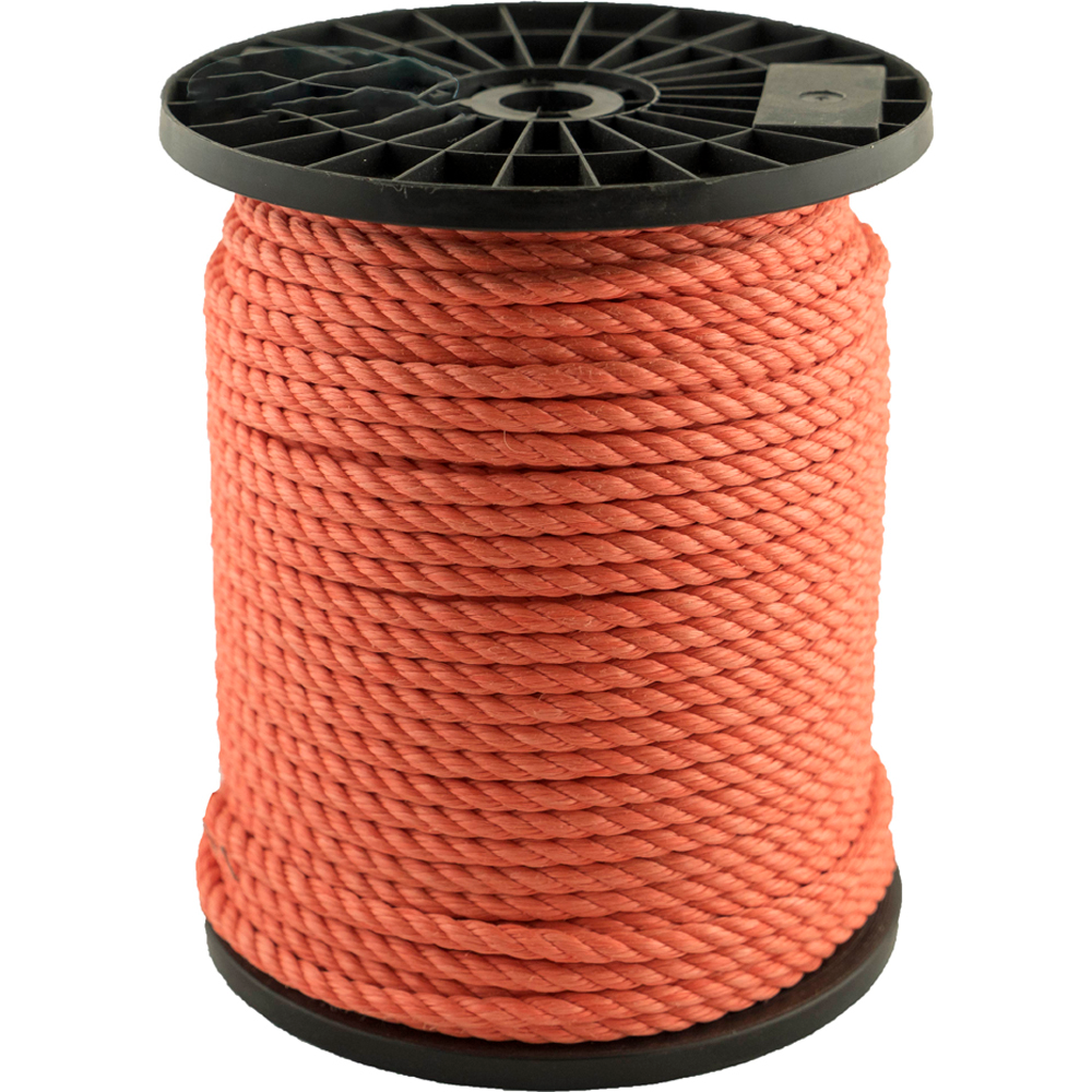 Polytouw Oranje 12 mm