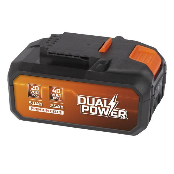 Pow Plus Batterij 2x20v Dual Power