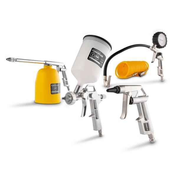 Powerplus Air0020 Pneumatisch 5delig Set