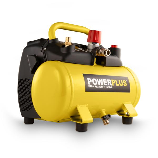 Powerplus Compressor 1100w 6 l 1.5pk