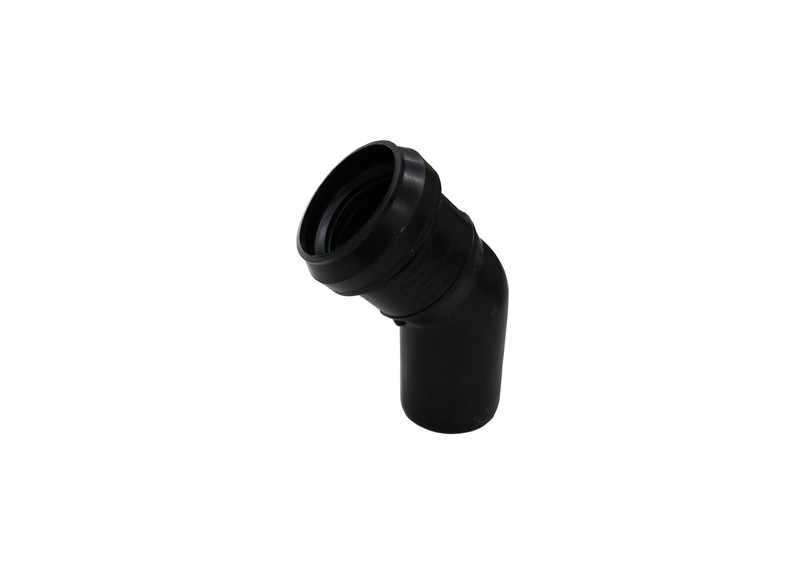 Pp Zwart Bocht 75mf 45°