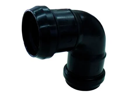 Pp Zwart Bocht 90ff 90°