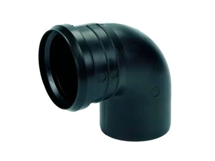Pp Zwart Bocht 90mf 90°