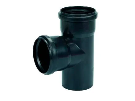 Pp Zwart T Stuk 90ffm 90°