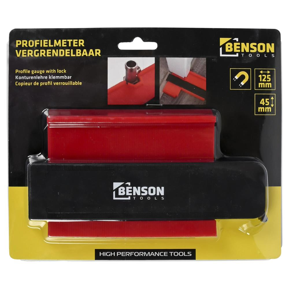 Profielmeter 125 mm met Magneet 5