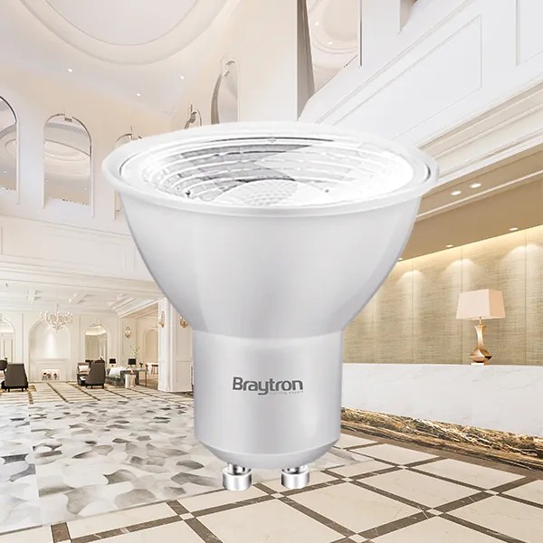 Promo Led Gu10 7w Amber 3
