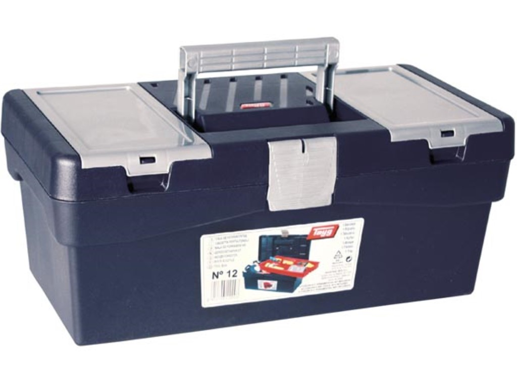 Promo: Plastiek Koffer - 2 Vakken