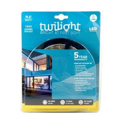 Promo: Twilight Led Strip 3000k Ip65 18w 2