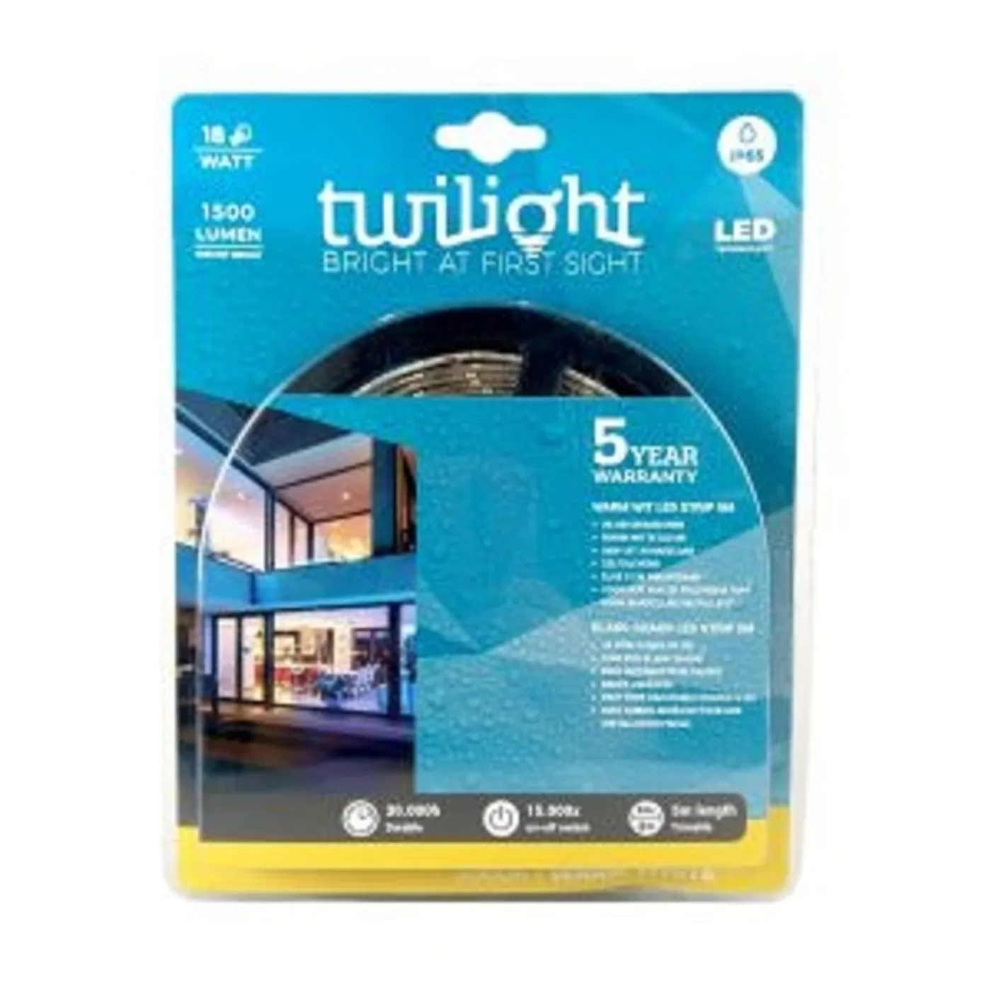 Promo: Twilight Led Strip 3000k Ip65 18w