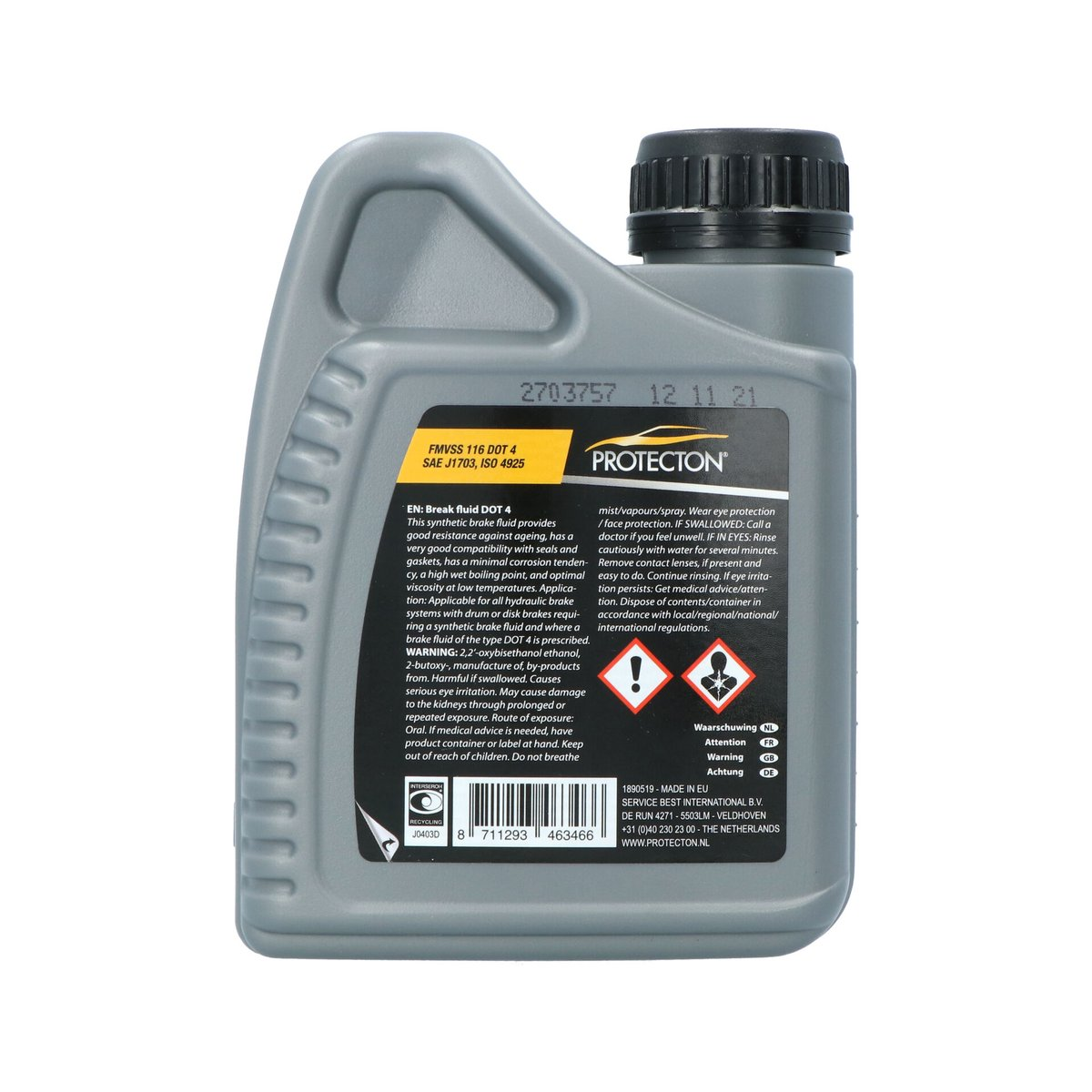 Protect Remvloeistof Dot4 500 ml 5