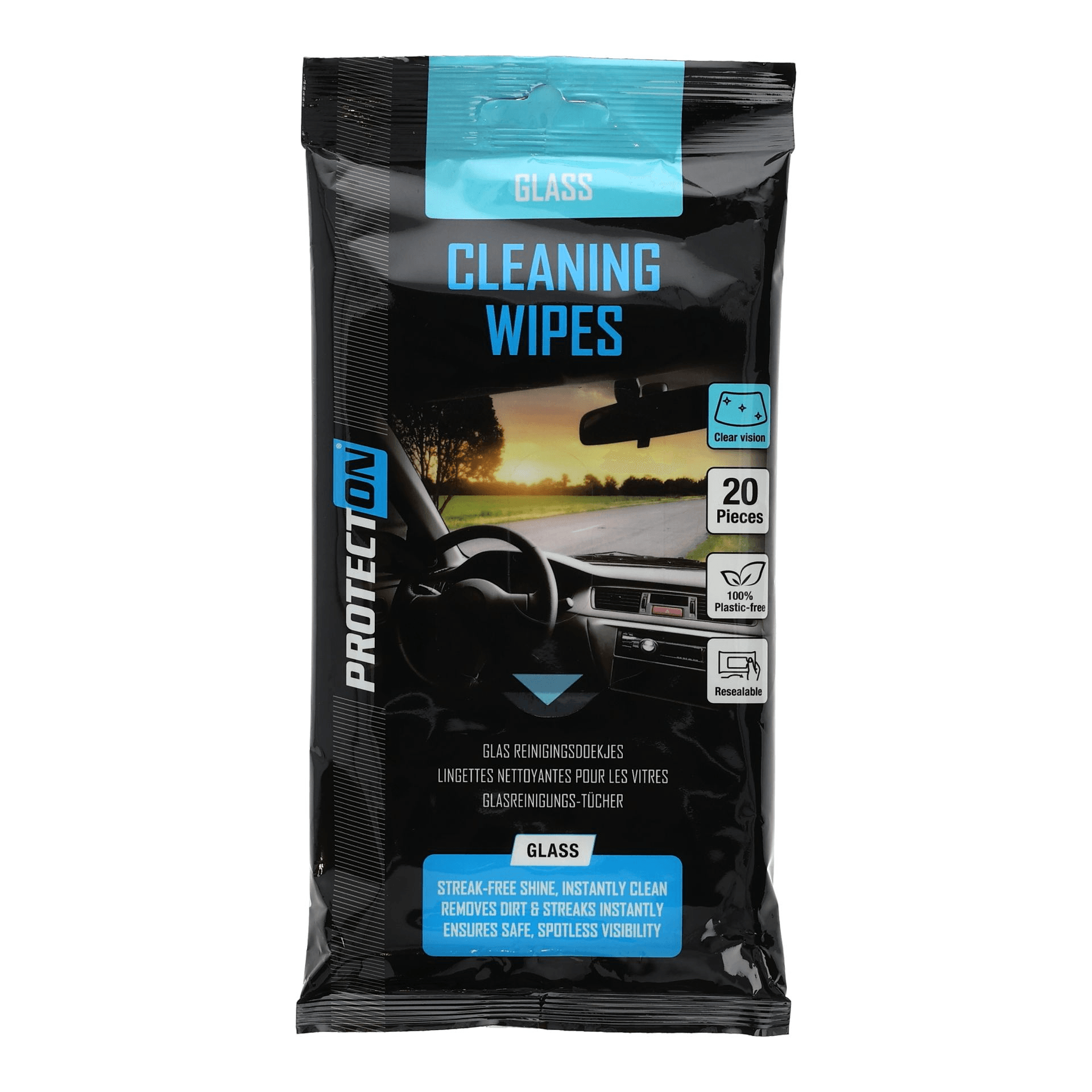 Protection Cleaning Wipes Glas 2