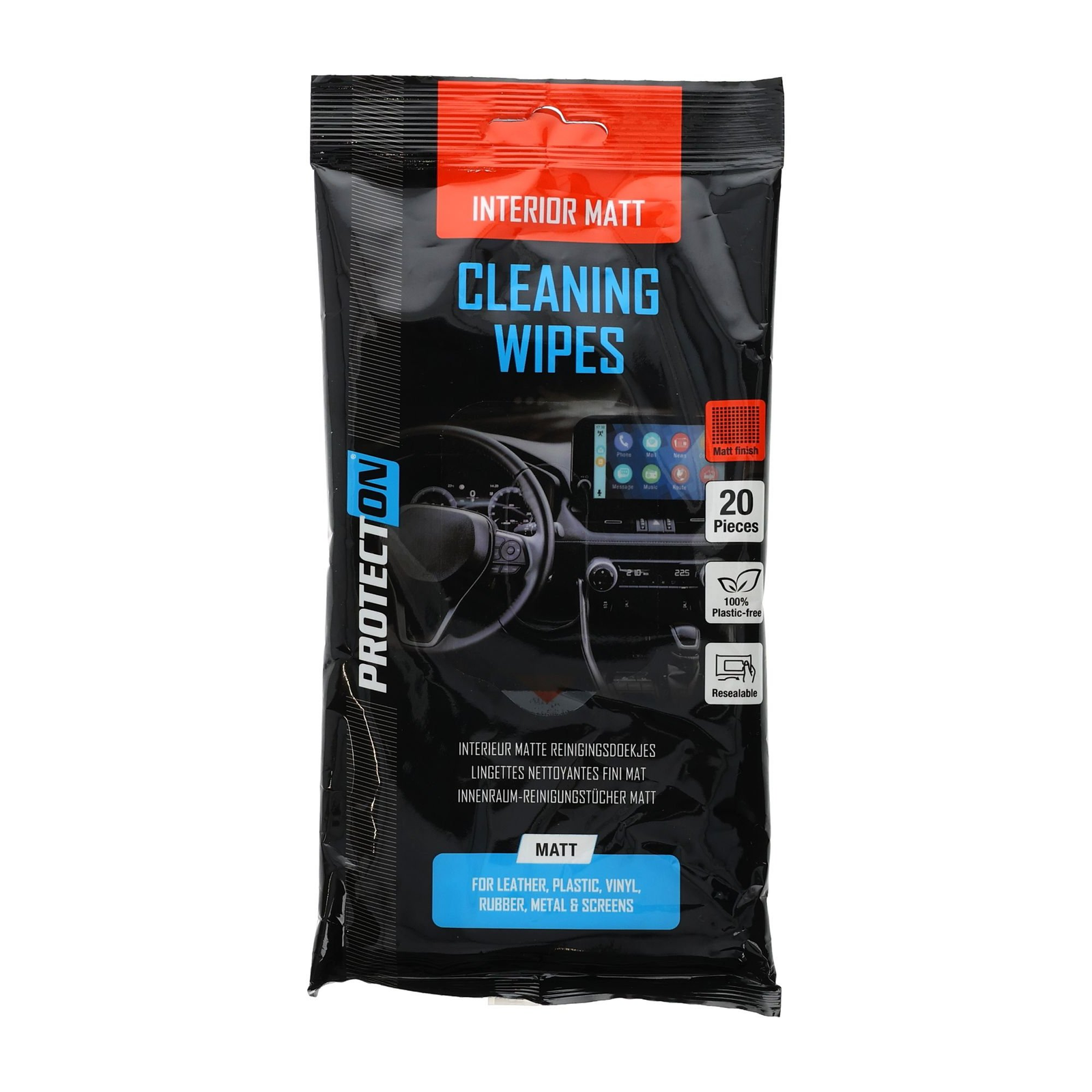 Protection Cleaning Wipes Interieur Mat