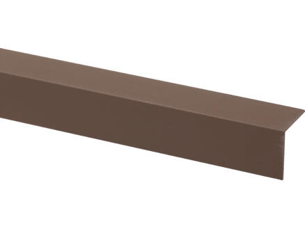 Pvc Hoek 30 mm Bruin