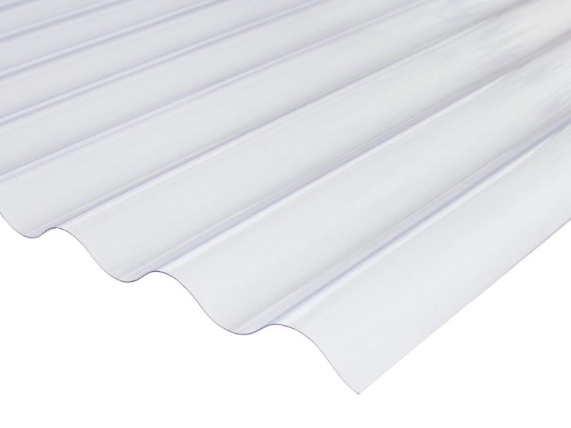 Pvc Ironwave Clear 76/18 122x115cm