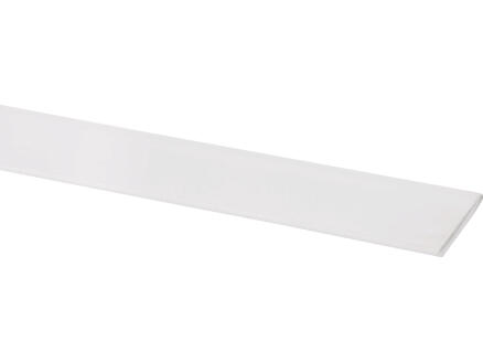 Pvc Platstaf 30 mm Wit