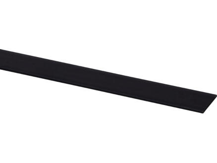 Pvc Platstaf Zwart 30 mm 260 cm