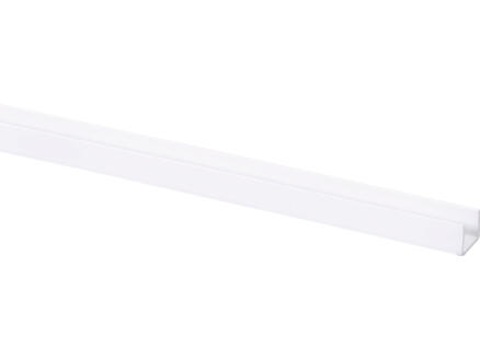 Pvc U-Profiel 12 mm Wit