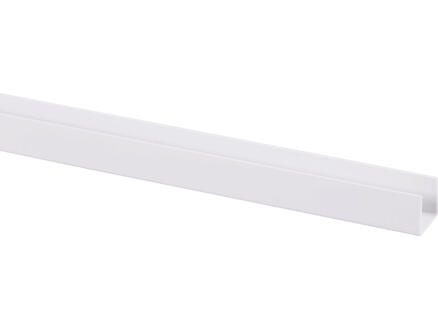 Pvc U-Profiel 15 mm Wit