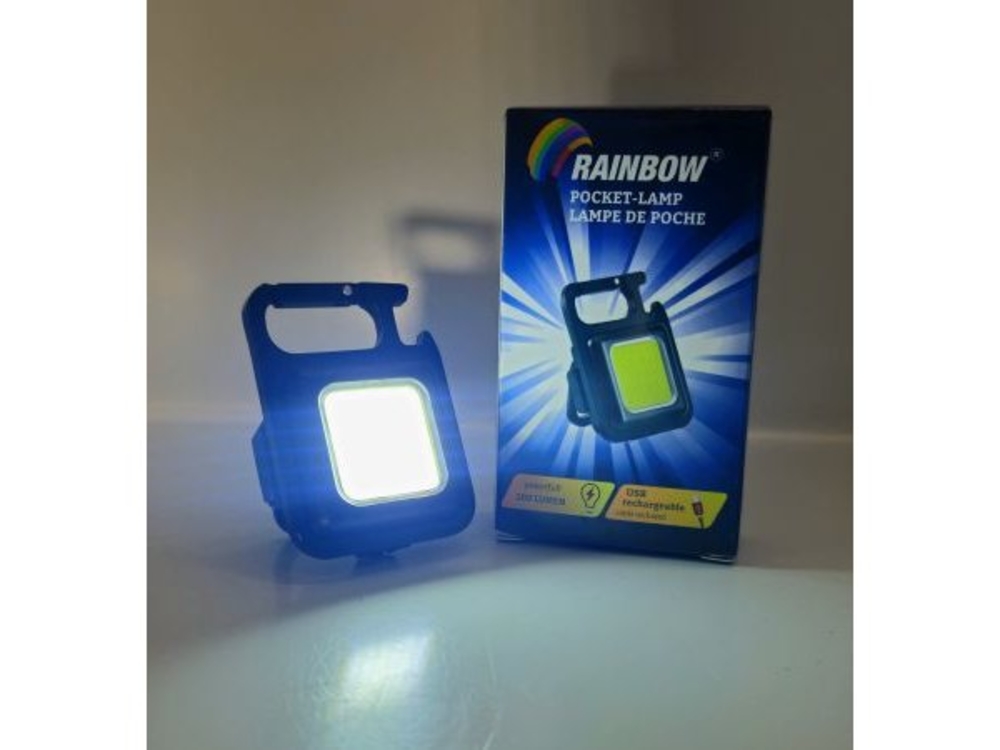 Rainbow Zaklamp Pocket 500lm Oplaadbaar