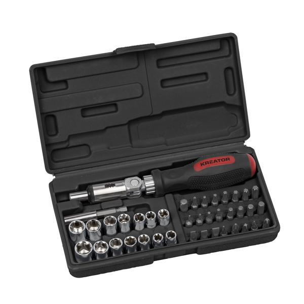 Ratelschroevendraaier Set 41 St.