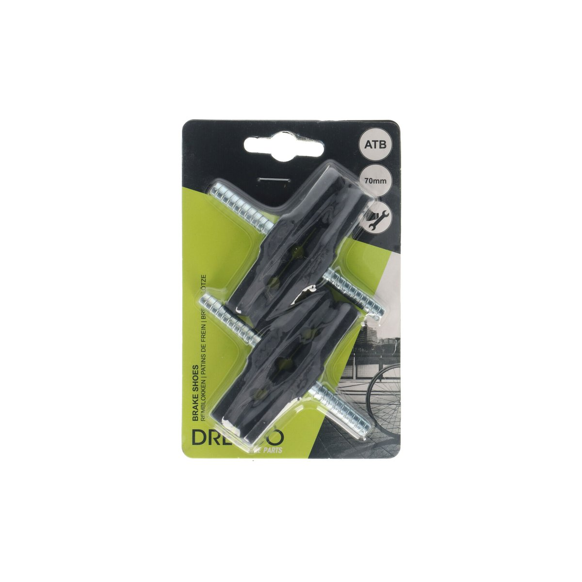 Remblokken Mtb 70 mm 4st