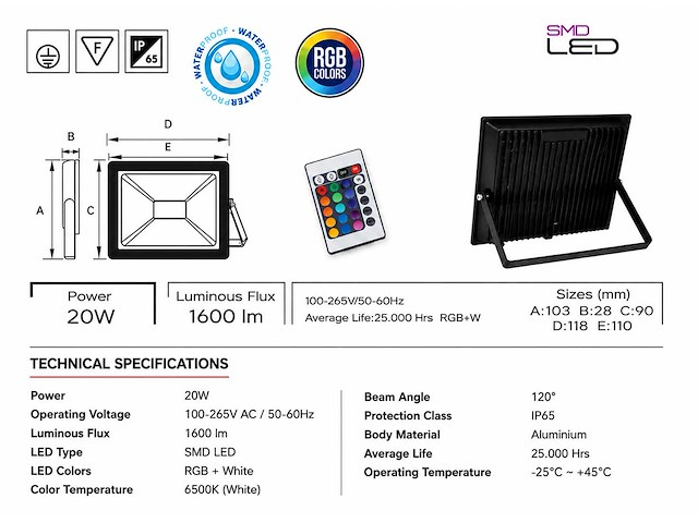Remix-20 Led Projector Rgb 3