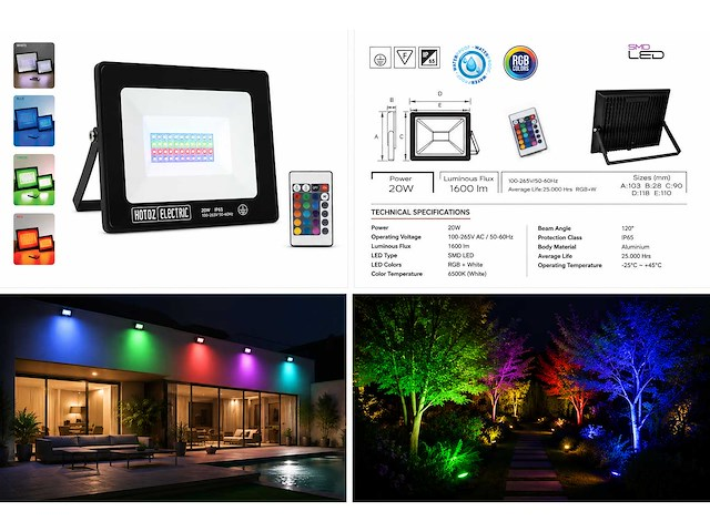 Remix-20 Led Projector Rgb 4