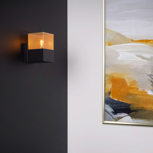 Renate Wandlamp-Mat Go.-1xe27-40w-Metaal 3