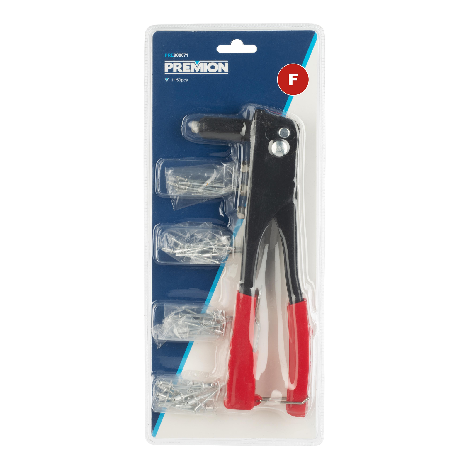 Riveteertang + 50pcs Rivets