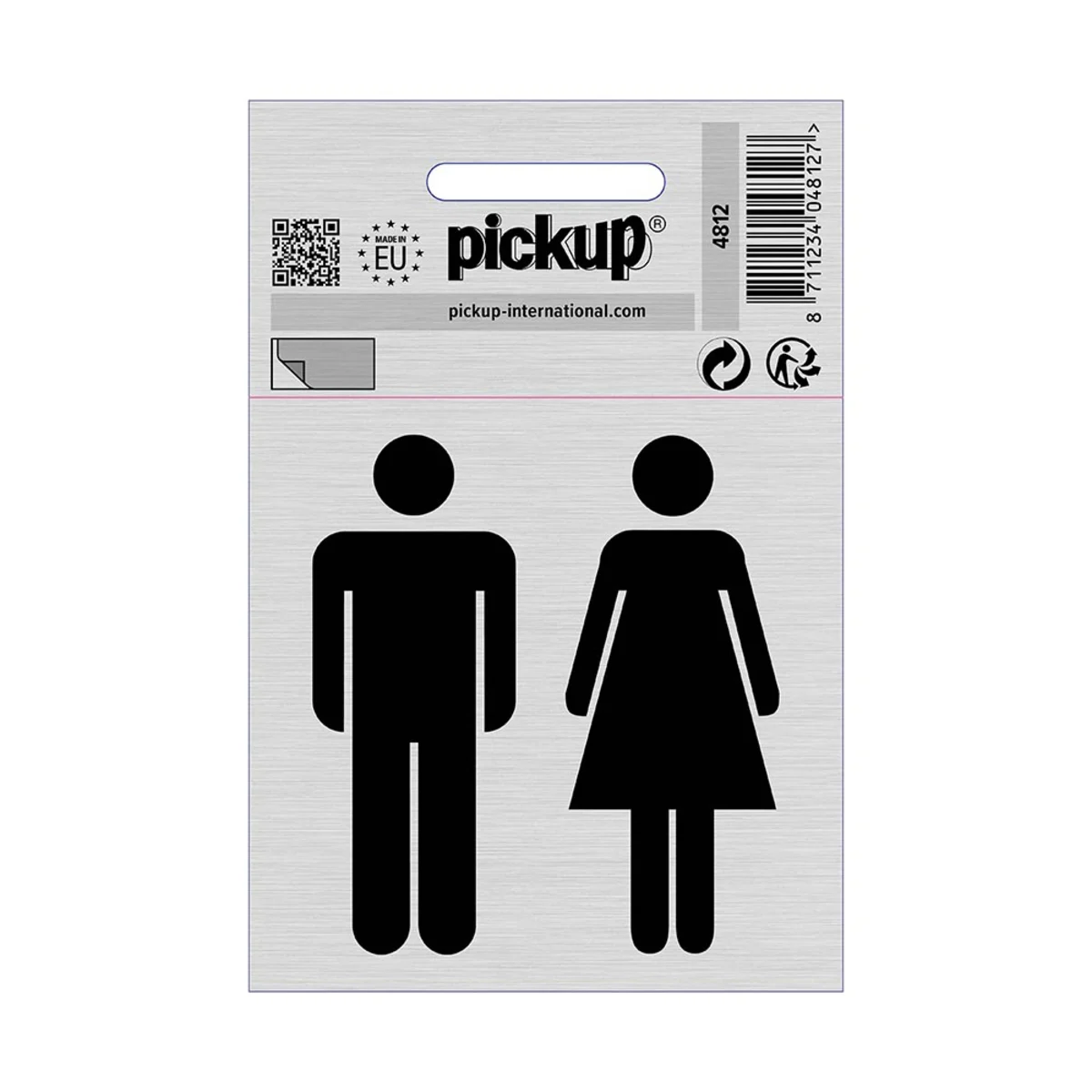Route Alu Picto 80x80 Wc