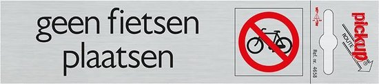 Route Alulook 164x44 Geen Fietsen
