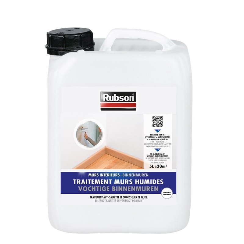 Rubson Vochtige Binnen Muur Primer 5 l