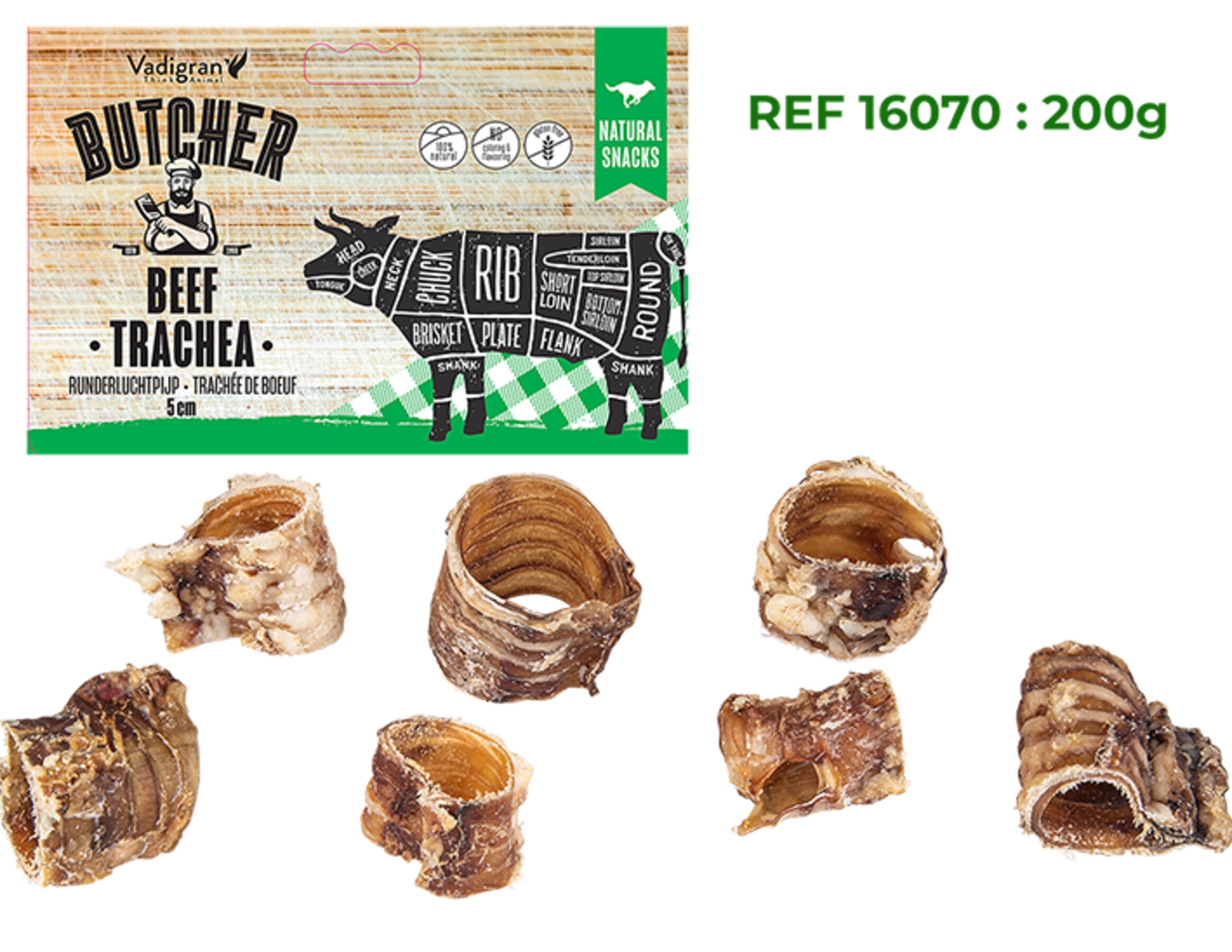 Runderluchtpijp 200 g