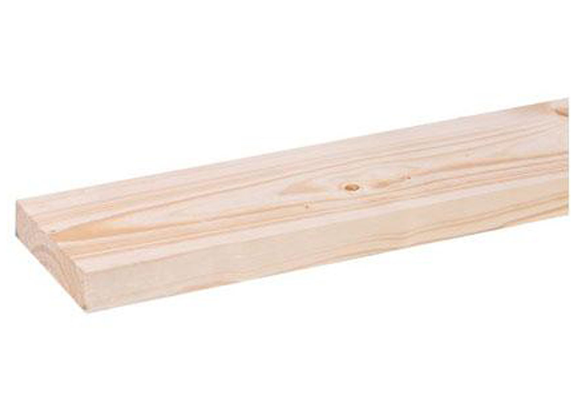 Ruwe Lat Vuren 46x62mm 210 cm