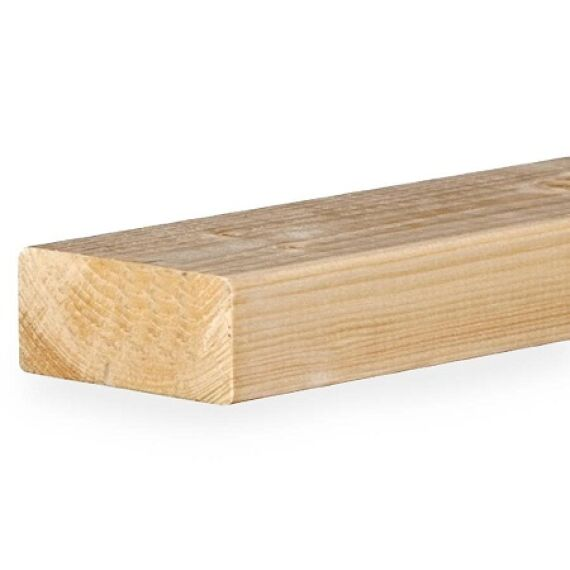 Ruwe Lat Vuren 50x125mm 240 cm