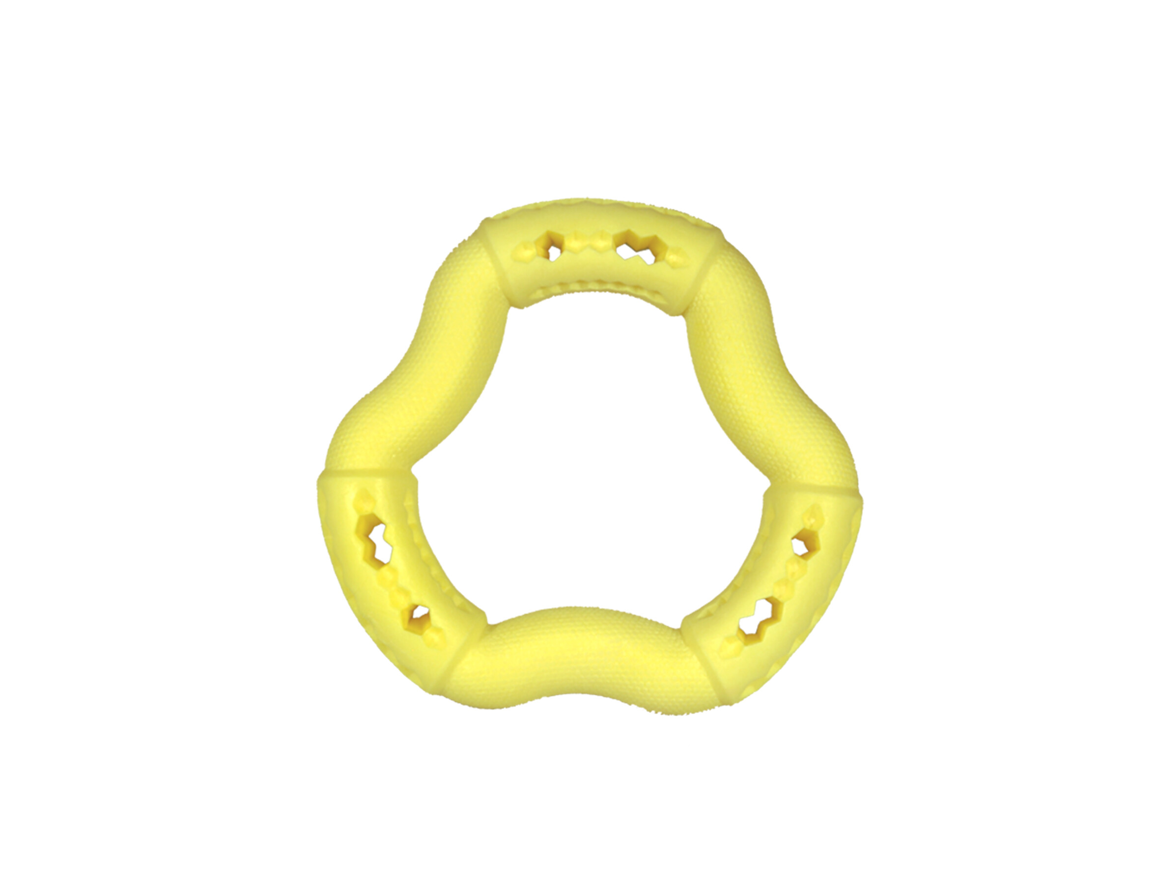 Samy Hond Tpr Ring Yellow 12 cm Vanilla