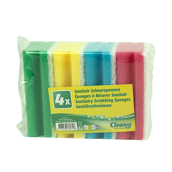Sanitairspons 4x 2