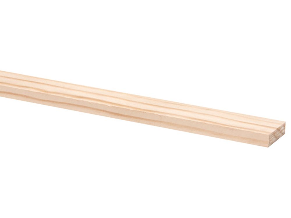 Schaaflat Grenen 9x27mm 210 cm